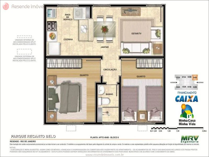 Foto 8 de 8 - Apartamento para venda em Cidade Alegria