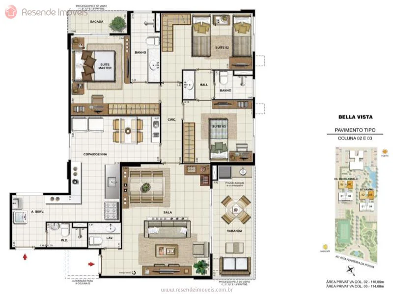 Foto 1 de 3 - Apartamento para venda em Jardim Jalisco