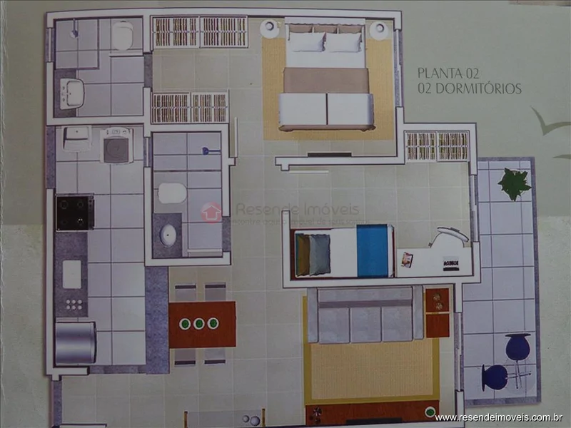 Foto 2 de 13 - Apartamento para venda em Liberdade