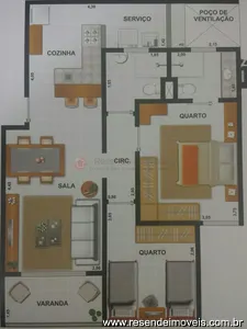 Apartamento para venda em Vila Julieta