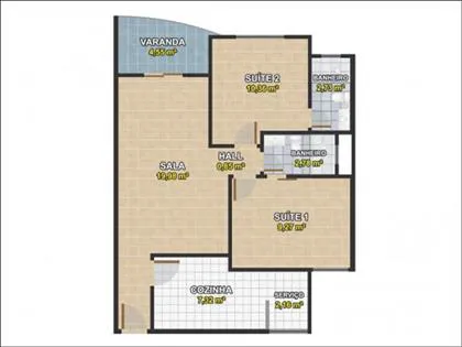 Andar corporativo para venda em Vila Julieta