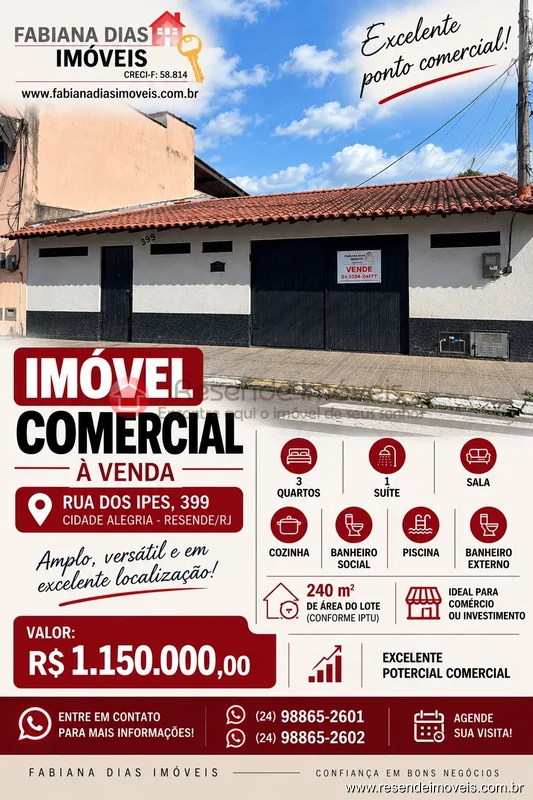 Casa à venda em Cidade Alegria - Foto 1