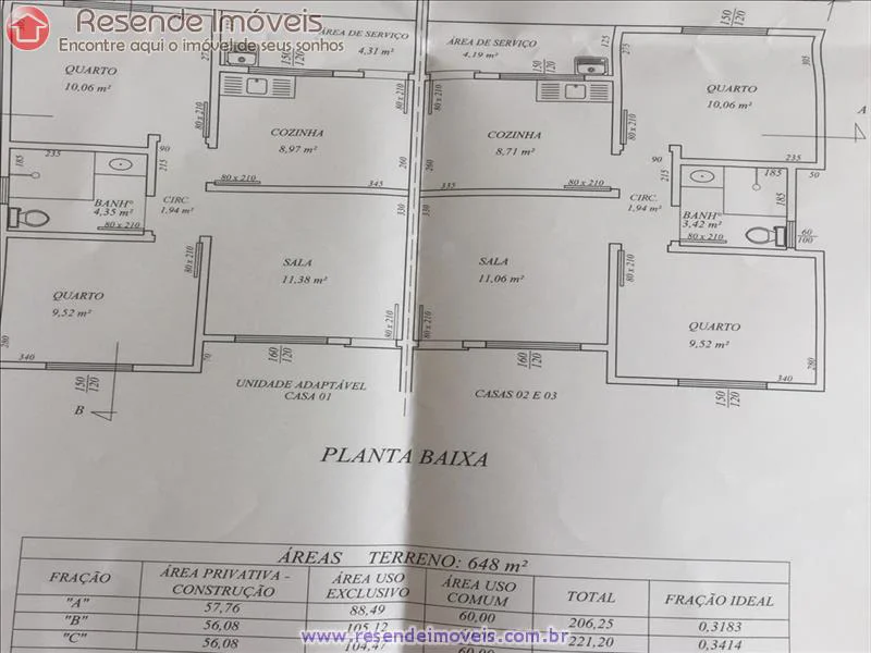 Foto 7 de 9 - Casa para venda em Fazenda da Barra III