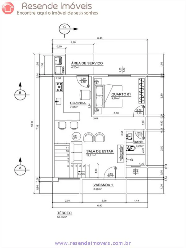 Foto 1 de 6 - Casa para venda em Boa Vista II