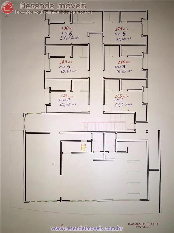 Foto 2 de 7 - Sala Comercial para aluguel em Mirante das Agulhas