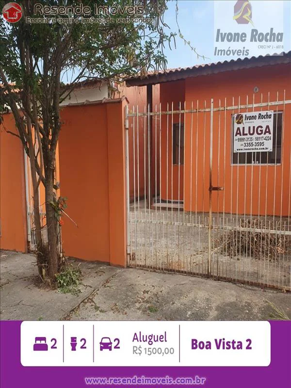 Foto 1 de 1 - Casa para aluguel em Boa Vista II