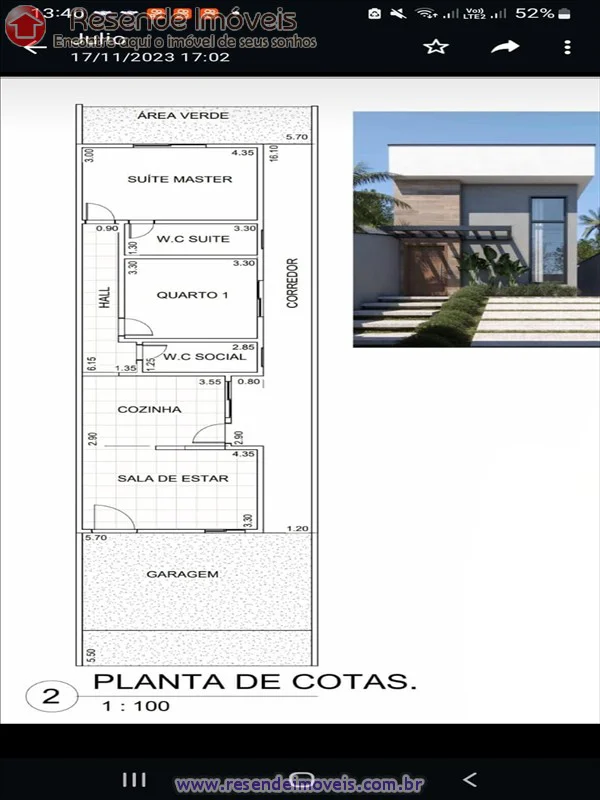 Foto 3 de 3 - Casa para venda em Bela Vista