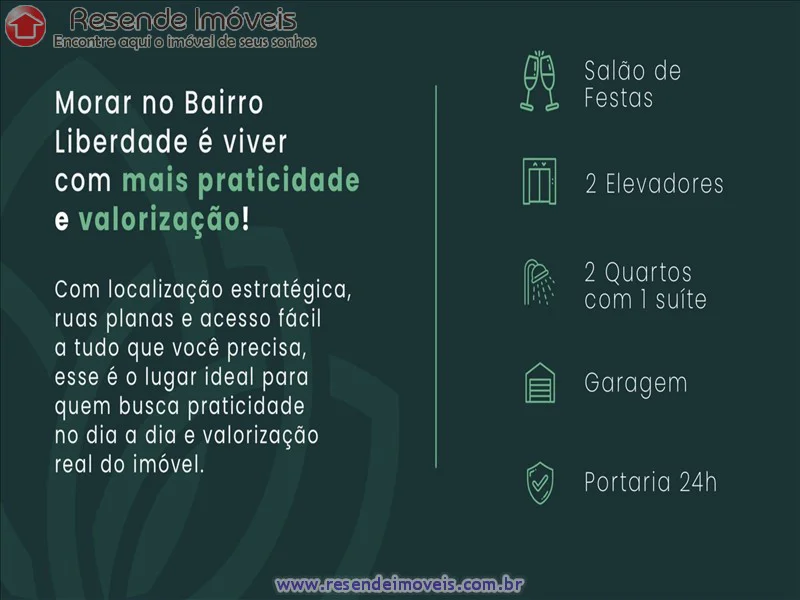 Foto 3 de 12 - Apartamento para venda em Liberdade