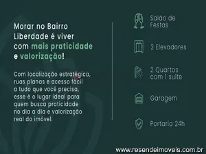 Apartamento para venda em Liberdade