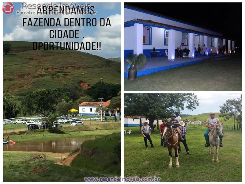 Fazenda para Alugar no Lava-pés em Resende RJ