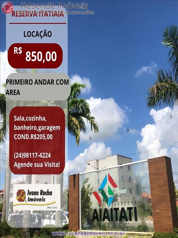 Apartamento para Alugar no Mirante de Serra em Resende RJ