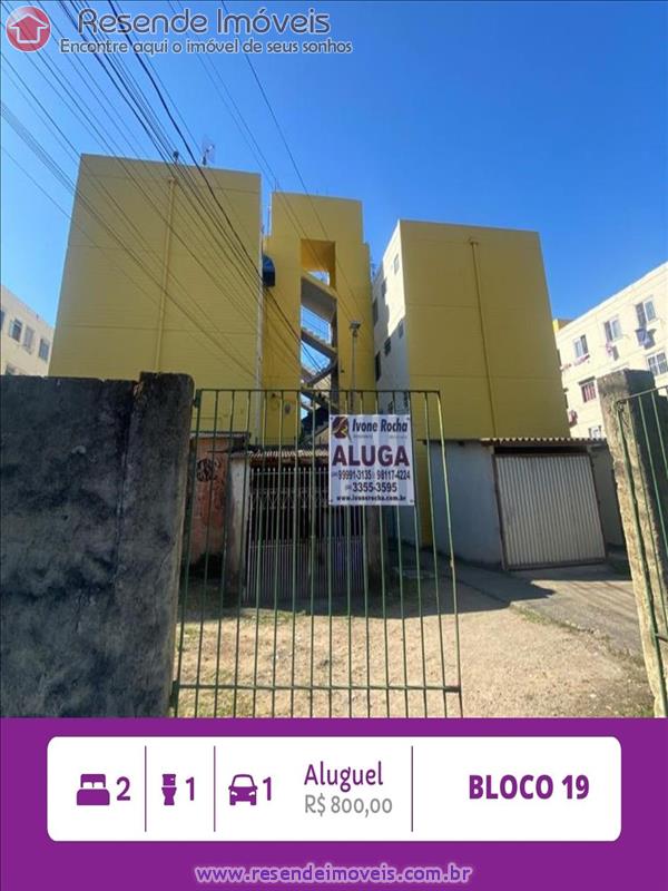 Apartamento para Alugar no Cidade Alegria em Resende RJ